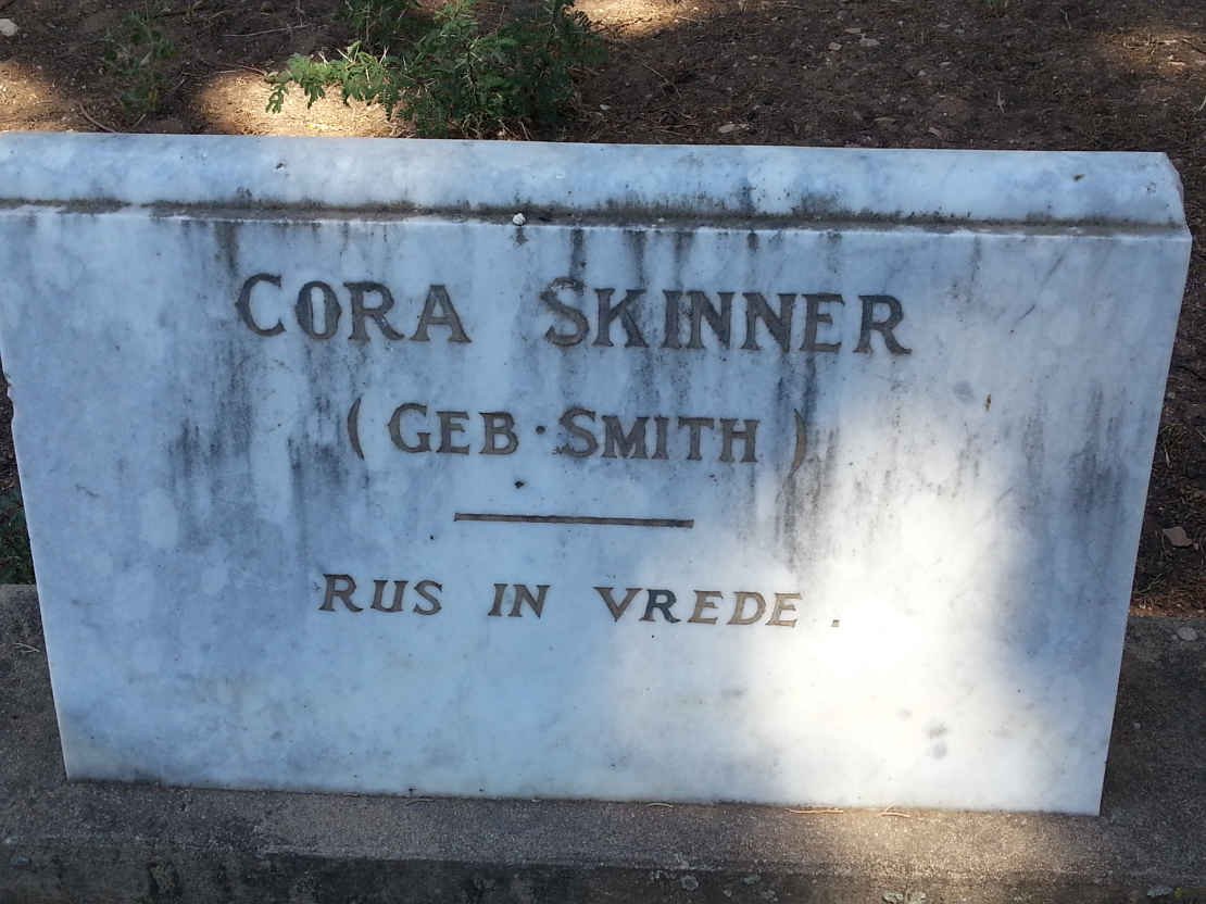 SKINNER Cora nee SMITH