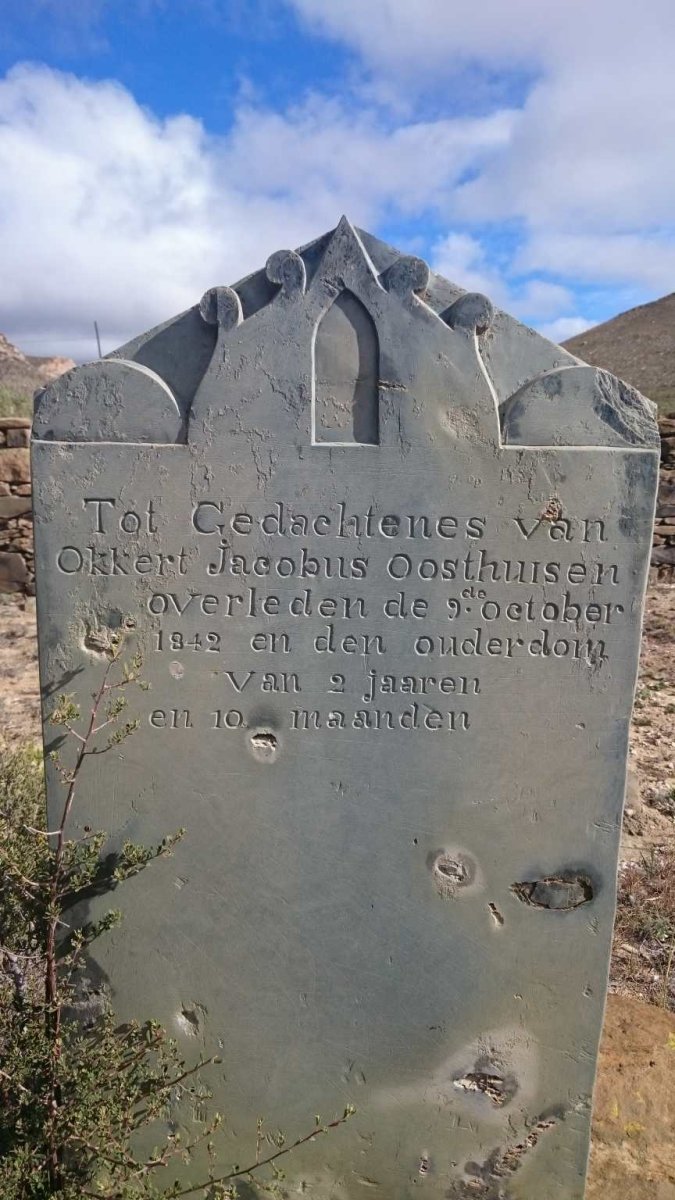 OOSTHUISEN Okkert Jacobus -1842