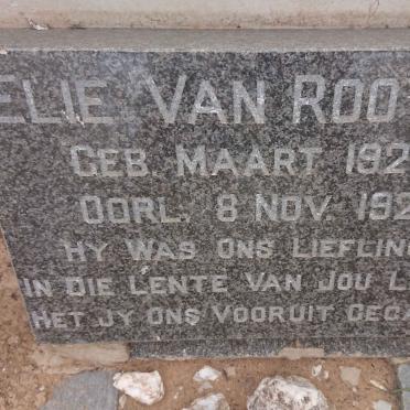 ROOYEN Elie, van 1920-1921