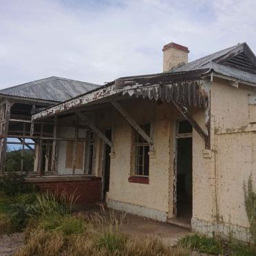 Eastern Cape, WILLOWMORE district, Vondeling 139, Vondeling station, Small cemetery