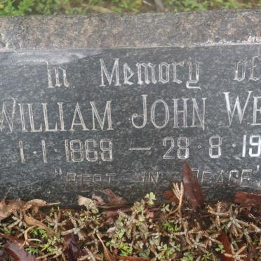 WELSH William John 1869-1958