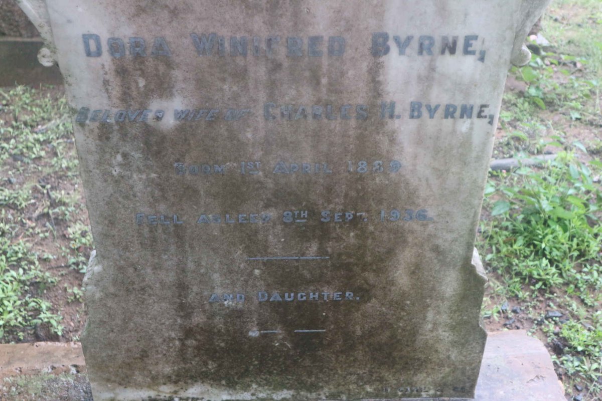 BYRNE Dora Winifred 1889-1936 :: BYRNE Daughter