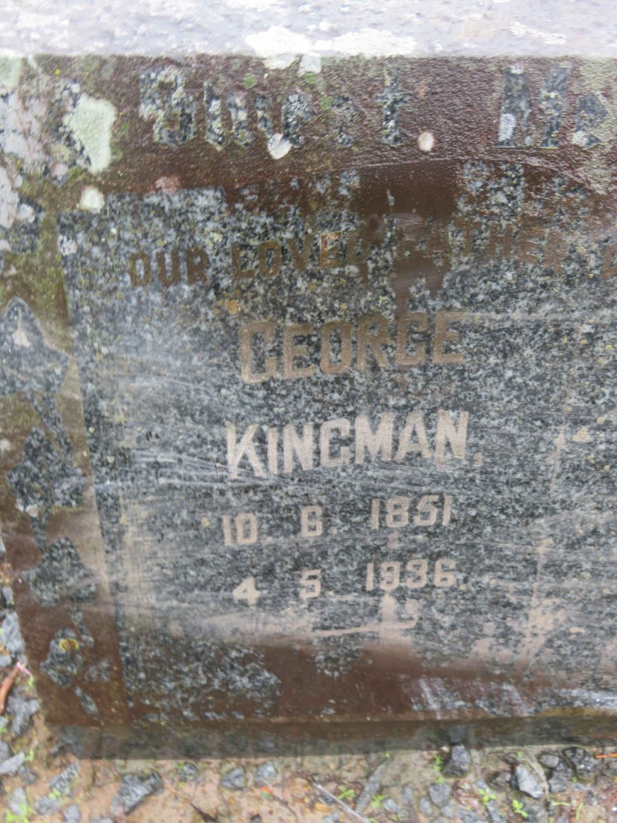 KINGMAN George 1851-1936