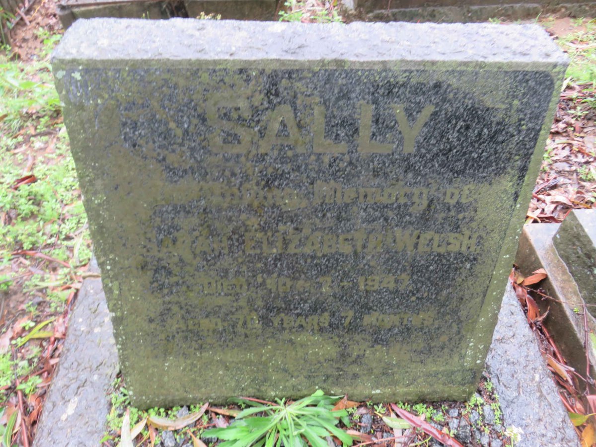 WELSH Sarah Elizabeth -1947