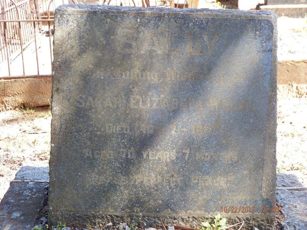 WELSH Sarah Elizabeth -1947