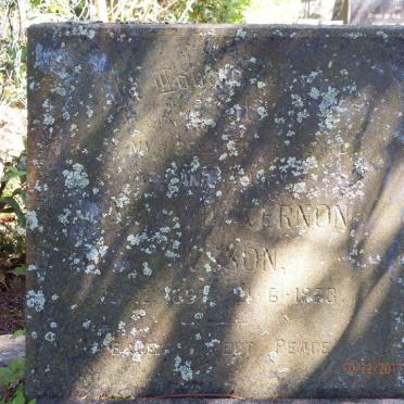 WESSON Arnold Vernon 1897-1963 &amp; Frances Margaret MITCHELL 1909-1970