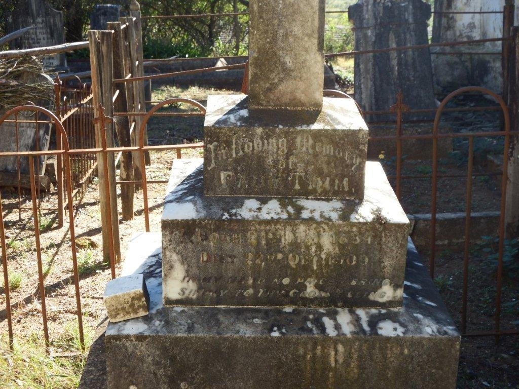 TIMM Paul 1834-1909 &amp; Emma Elizabeth -1917