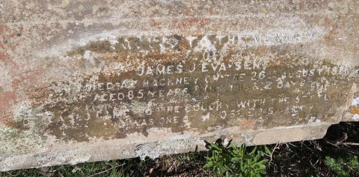 EVA James J. -1881 &amp; Elizabeth -1874