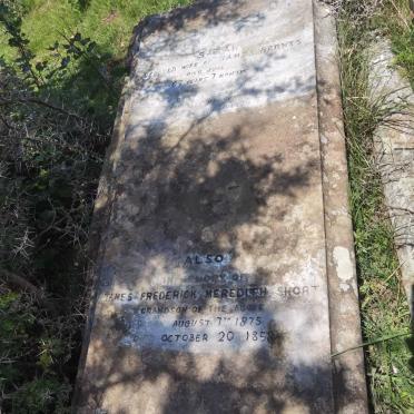 BARNES Sarah :: SHORT James Frederick Meredith 