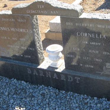 BARNARDT Johannes Hendricus 1893-1969 &amp; Cornelia GREEFF 1894-1960