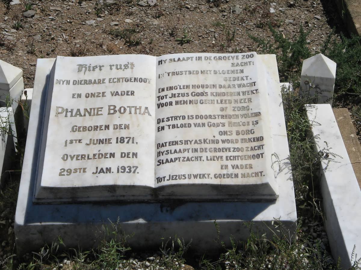 BOTHA Phanie 1871-1937