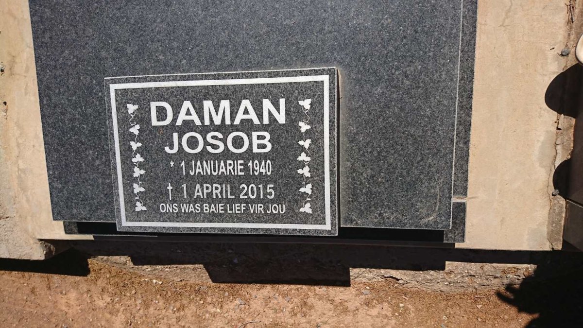 DAMAN Josob 1940-2015