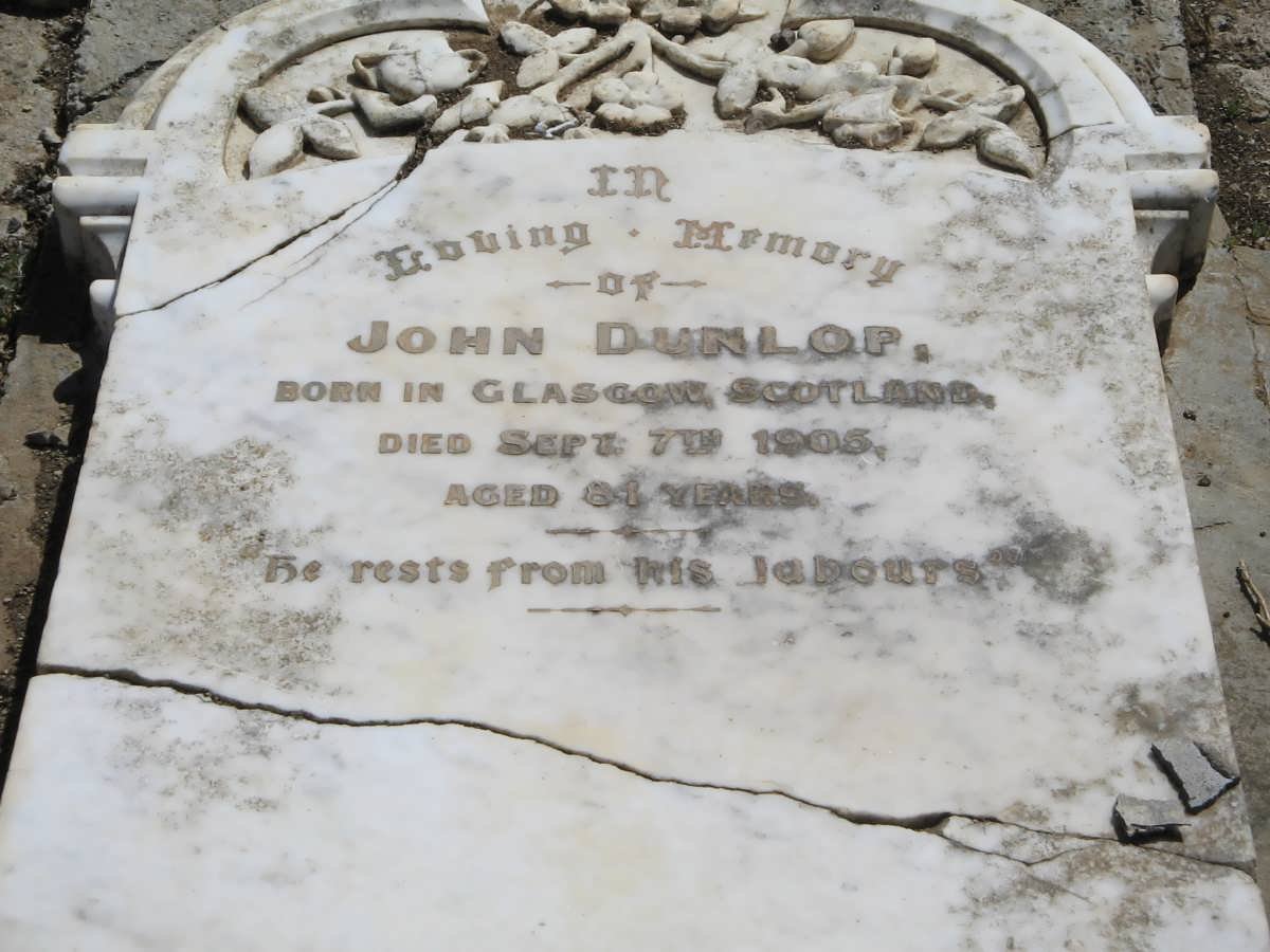 DUNLOP John -1905