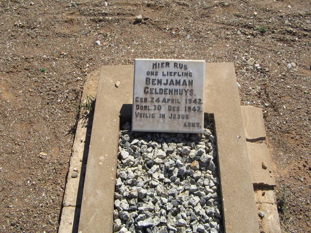 GELDENHUYS Benjaman 1942-1942