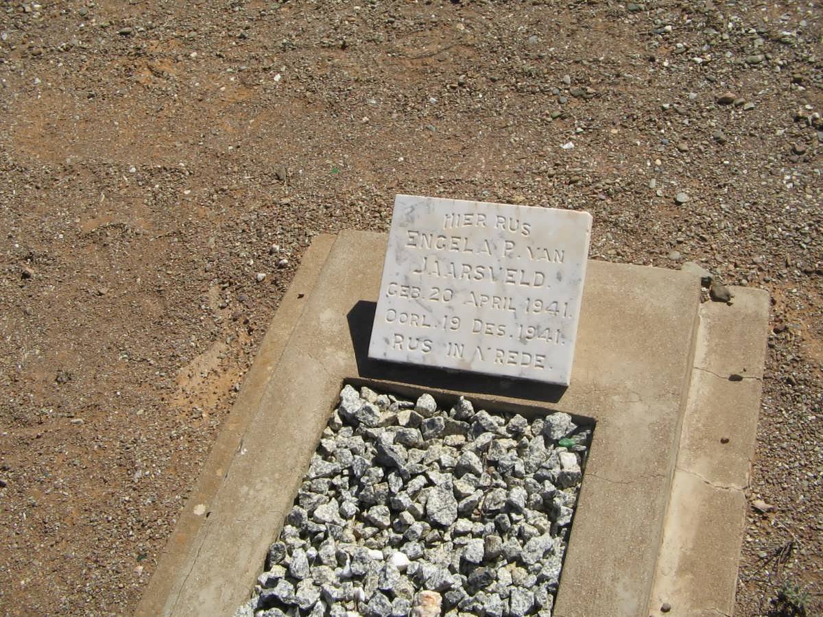JAARSVELD Engela P., van 1941-1941