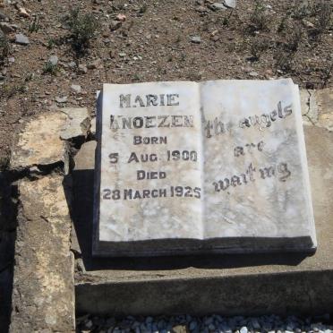 KNOEZEN Marie 1900-1925