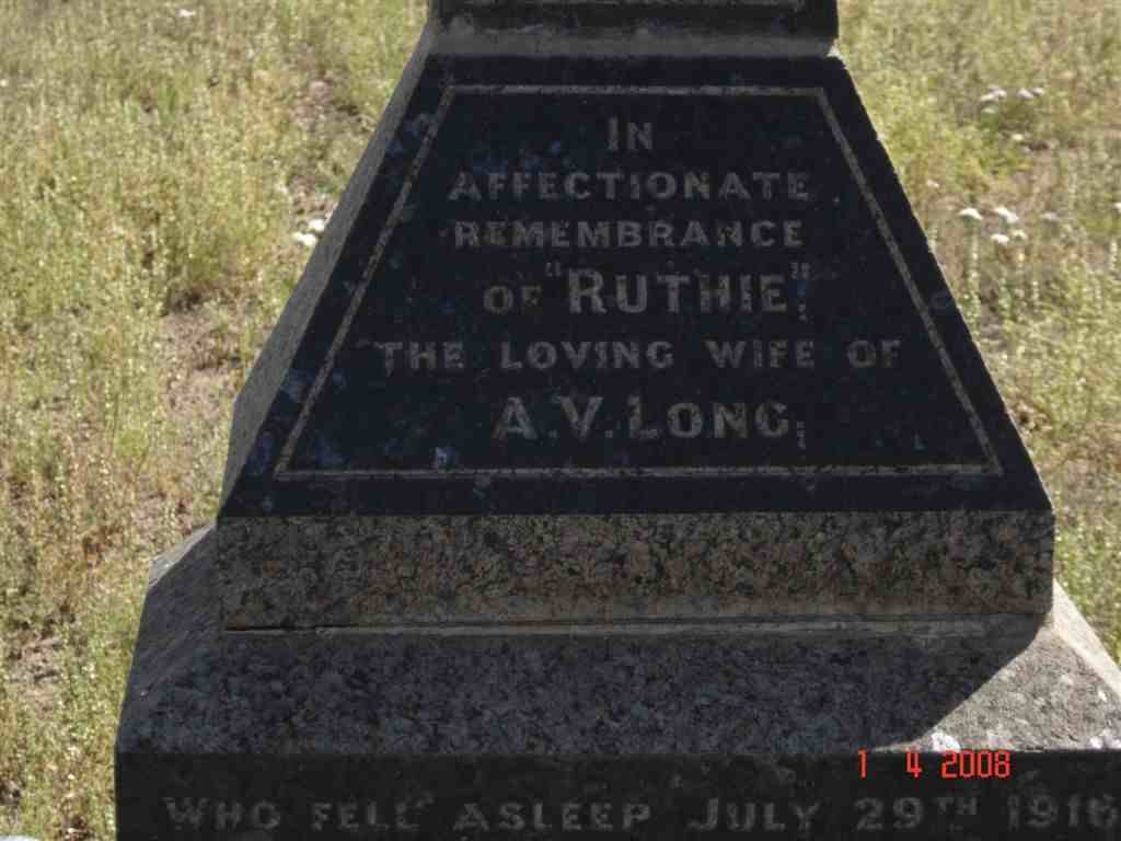 LONG Ruthie -1916