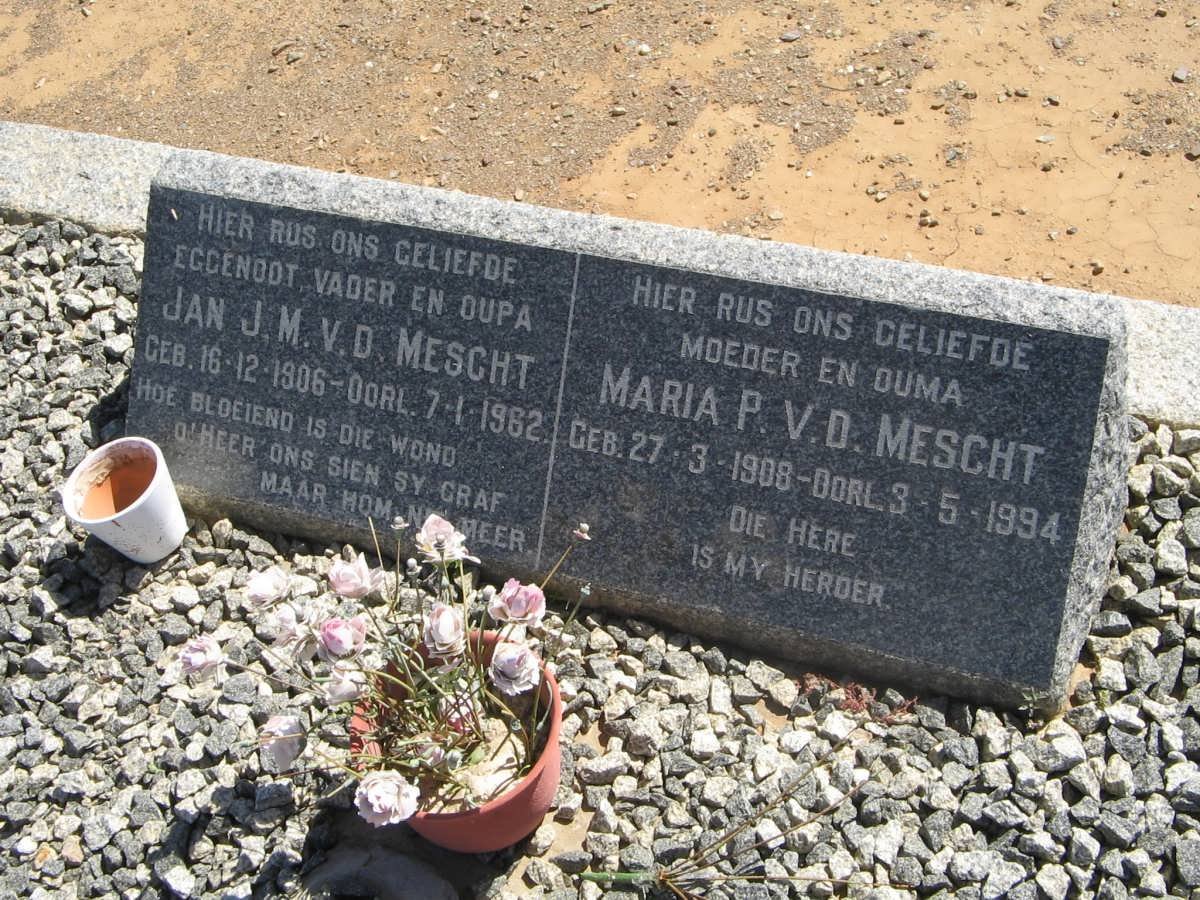 MESCHT Jan J.M., v.d. 1906-1962 &amp; Maria P. 1908-1994
