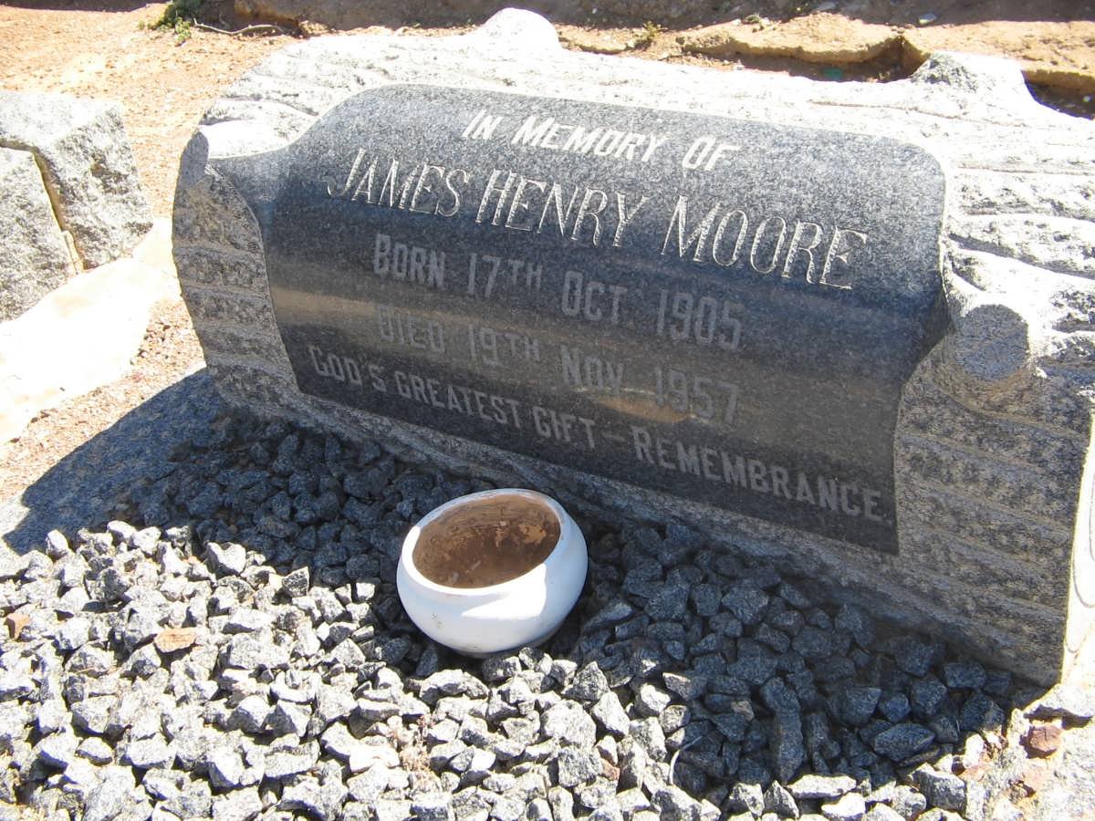 MOORE James Henry 1905-1957