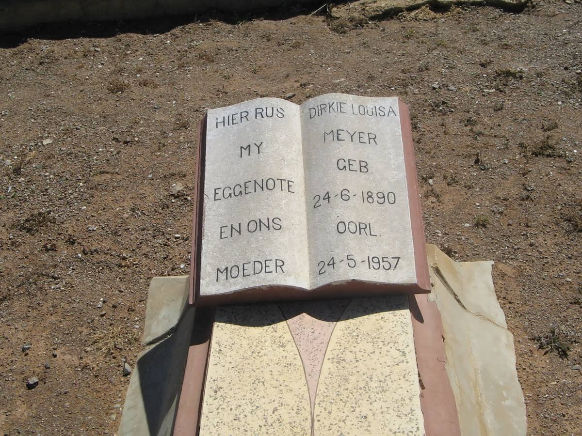 MEYER Dirkie Louisa 1890-1957