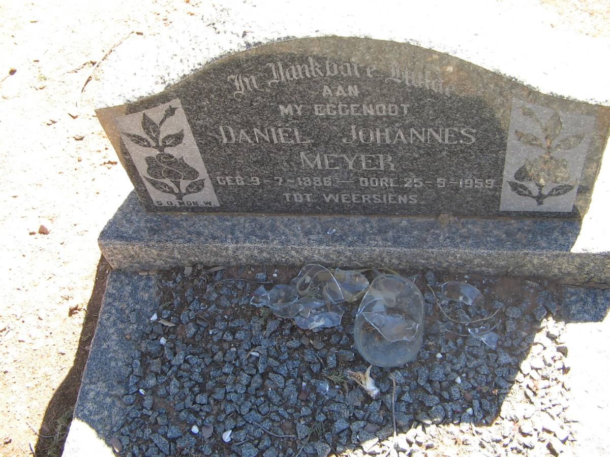MEYER Daniel Johannes 1886-1959