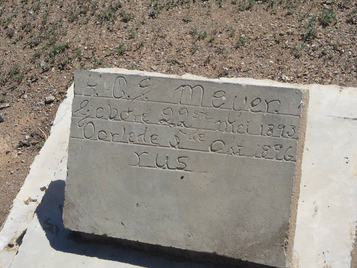 MEYER ?.C.G. 1893-1896