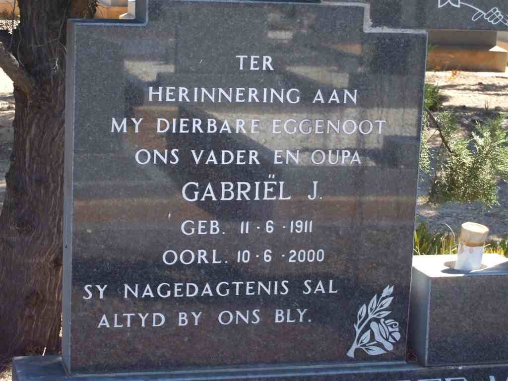 MESCHT Gabriël J., van der 1911-2000