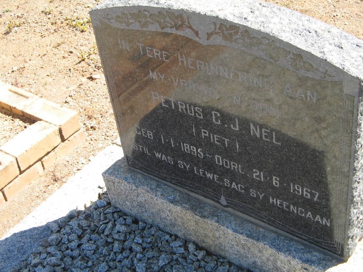 NEL Petrus C.J. 1895-1967