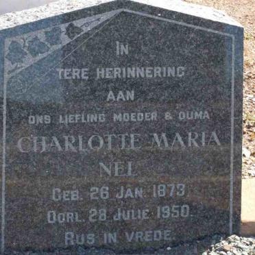 NEL Charlotte Maria 1873-1950