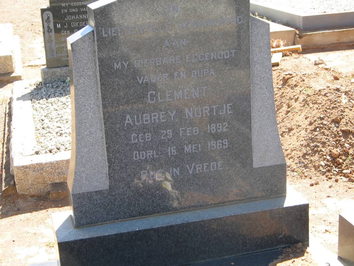 NORTJE Clement Aubrey 1892-1969