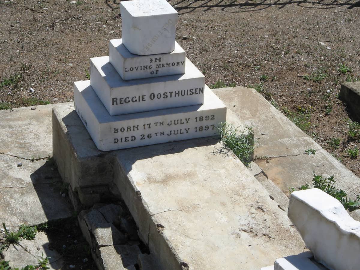 OOSTHUISEN Reggie 1892-1897