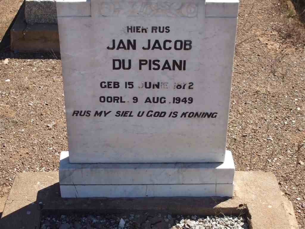 PISANI Jan Jacob, du 1872-1949