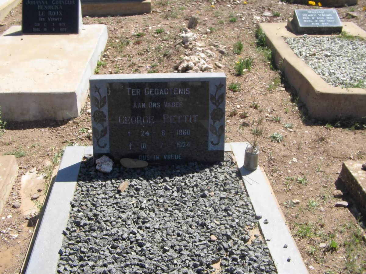 PETTIT George 1860-1924