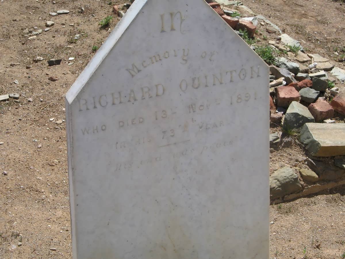 QUINTON Richard -1891