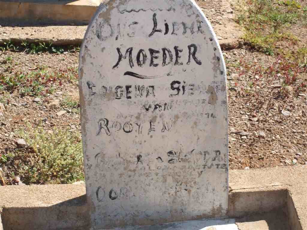 ROOYEN Eugena S.,  van ??-??