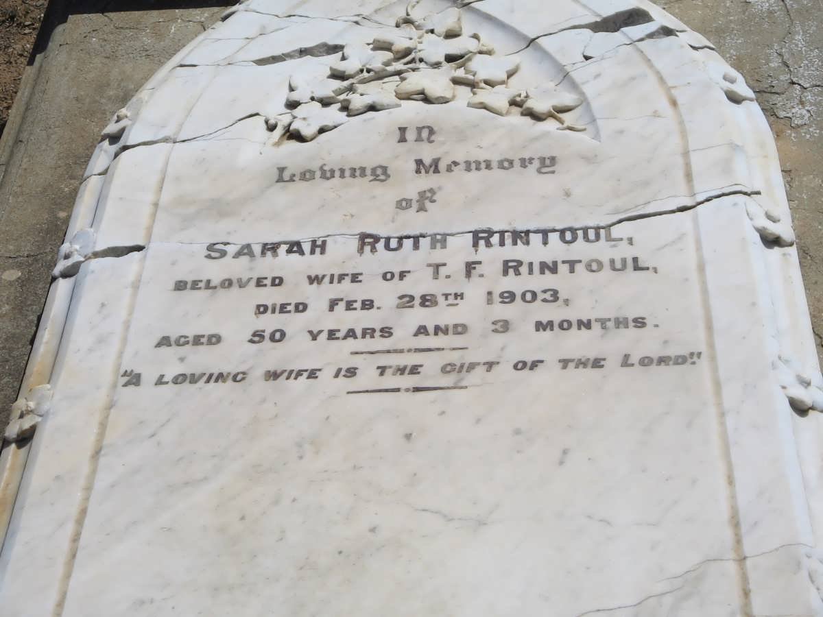 RINTOUL Sarah Ruth -1903