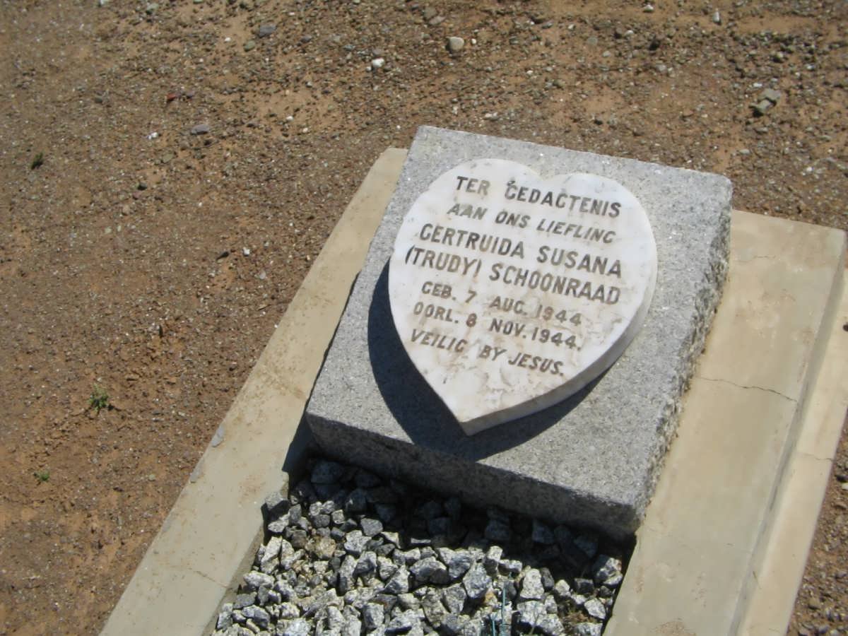 SCHOONRAAD Gertruida Susana 1944-1944
