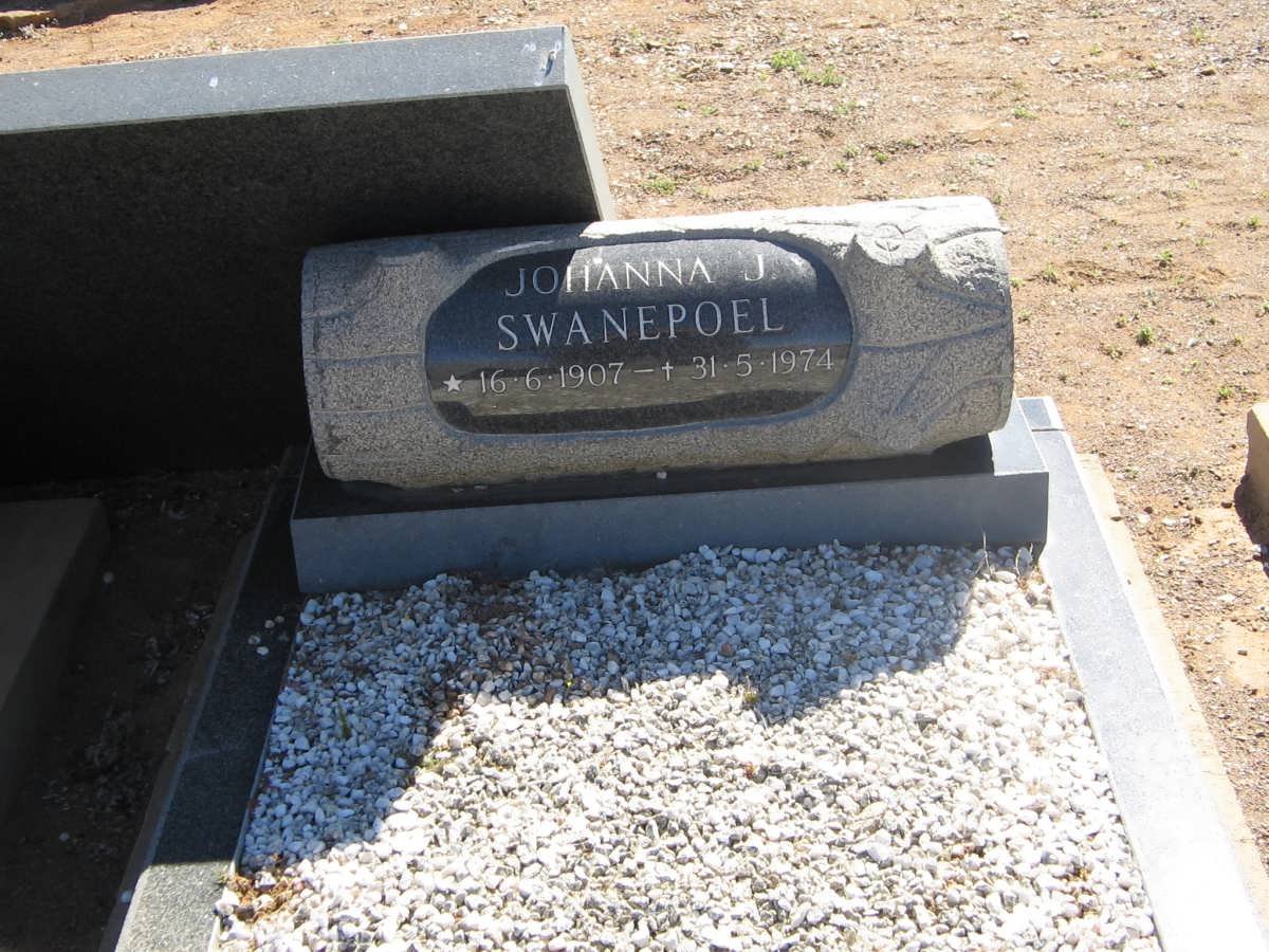 SWANEPOEL Johanna J. 1907-1974