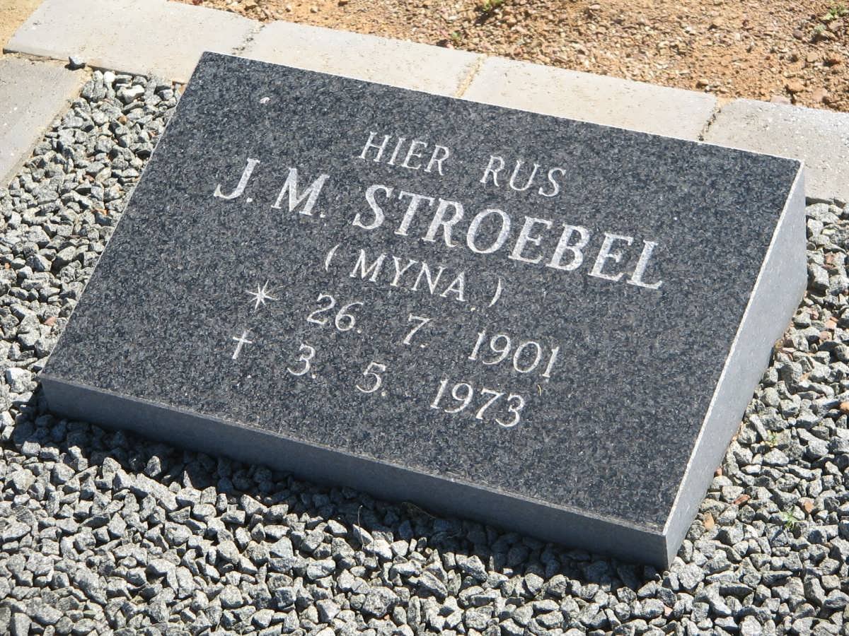 STROEBEL J.M. 1901-1973