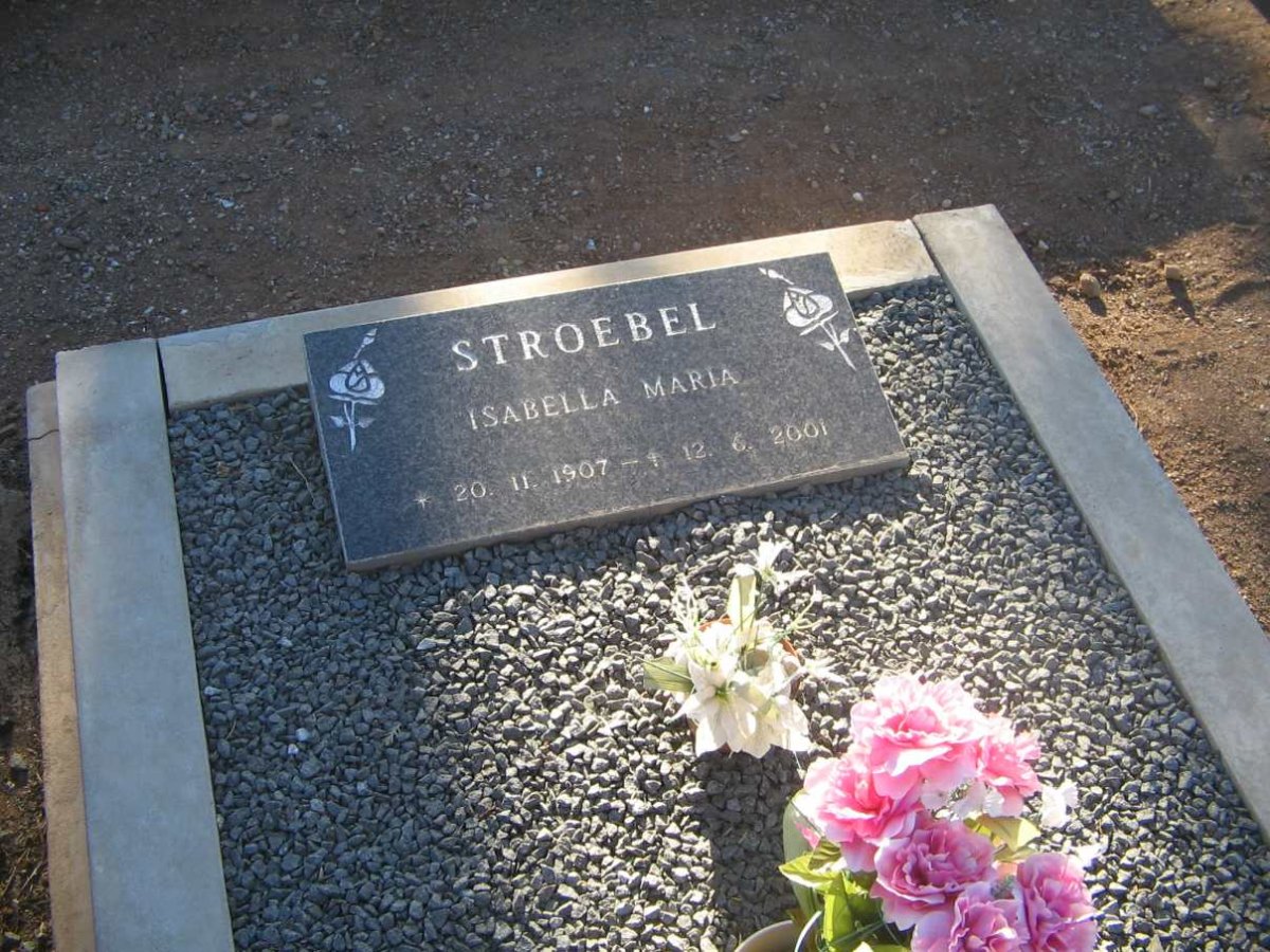 STROEBEL Isabella Maria 1907-2001