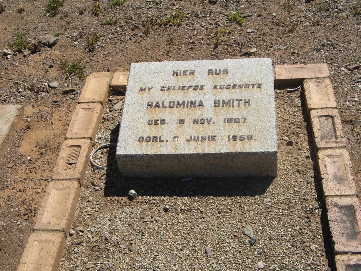 SMITH Salomina 1907-1956