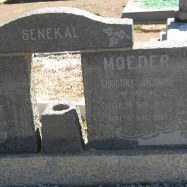 SENEKAL Hendrik Johannes 1876-1958 &amp; Christina Jacomina SCHELTEMA 1876-1964