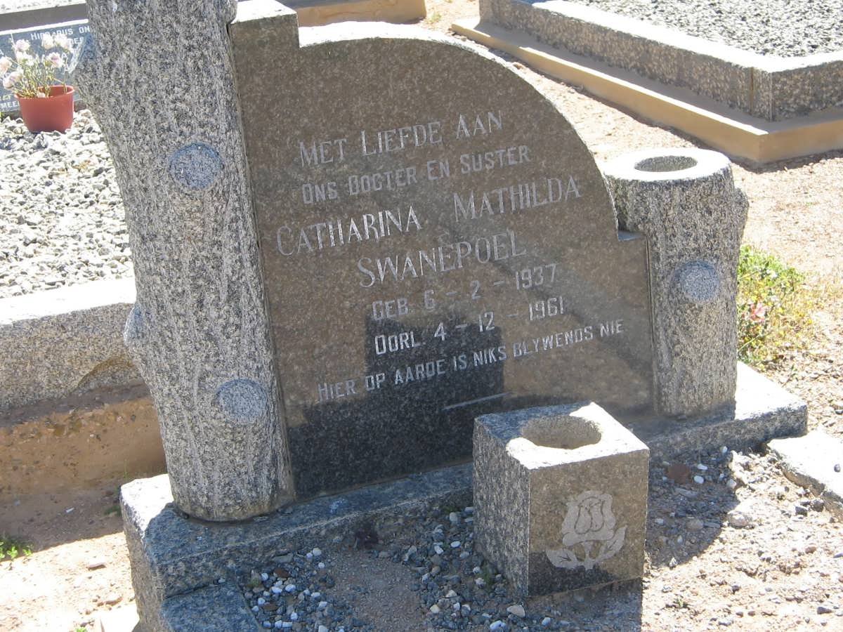 SWANEPOEL Catharina Mathilda 1937-1961