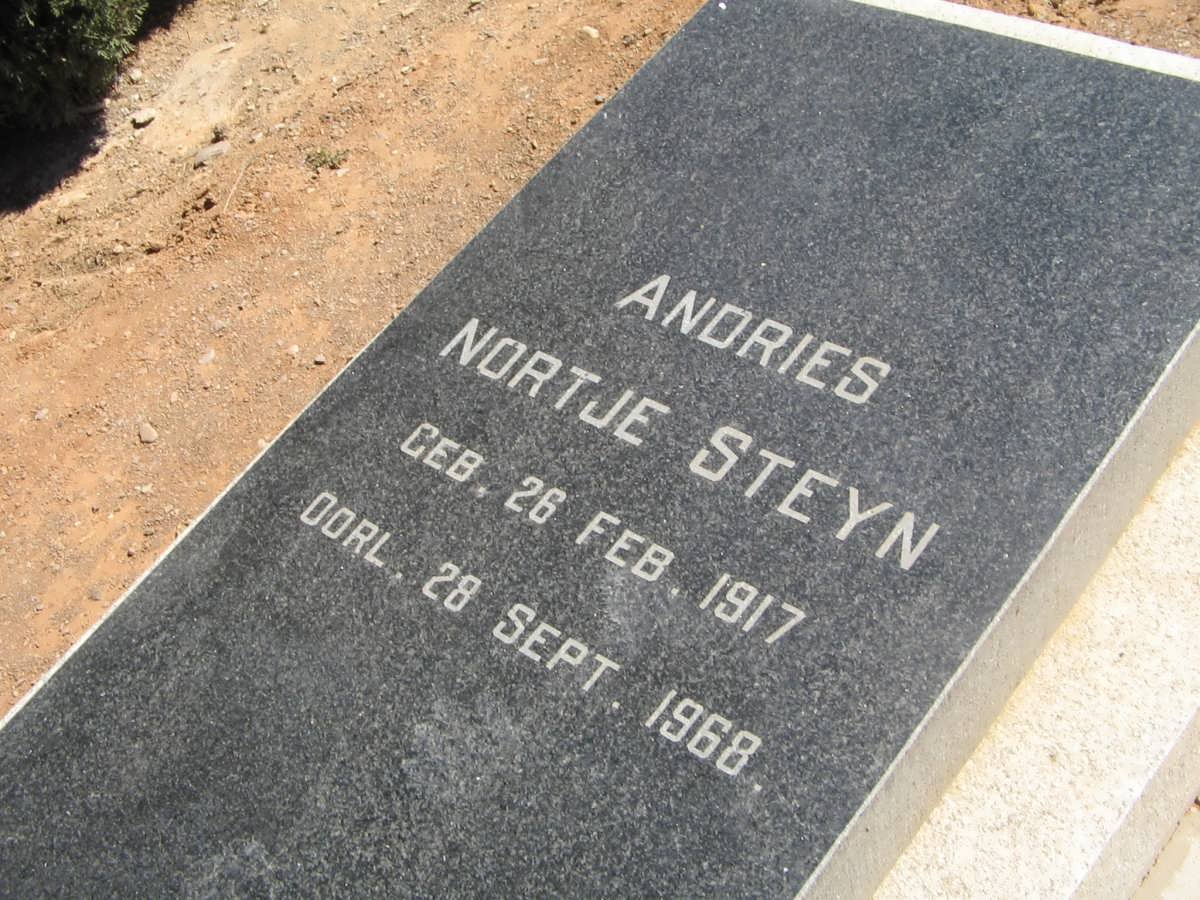 STEYN Andries Nortje 1917-1968