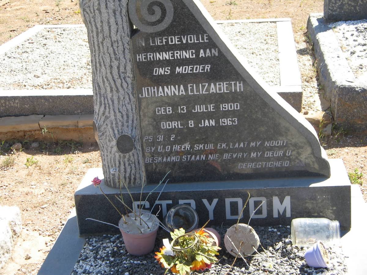 STRYDOM Johanna Elizabeth 1900-1963