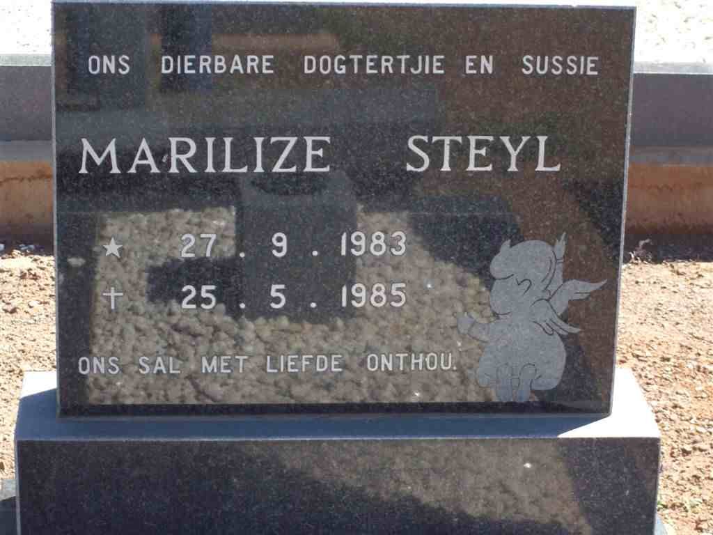 STEYL Marilize 1983-1985