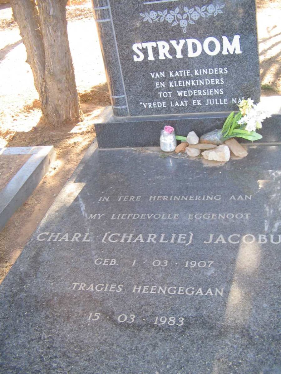 STRYDOM Charl Jacobus 1907-1983