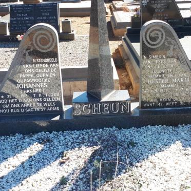 SCHEUN Johannes 1918-2011 &amp; Hester Maria 1917-1988