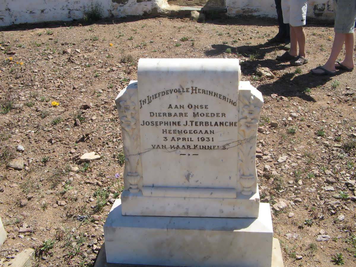 TERBLANCHE Josephine J. -1931