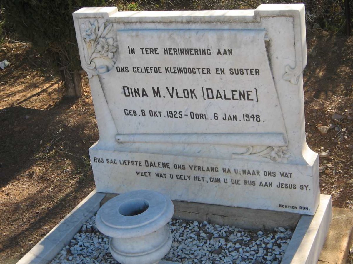 VLOK Dina M. 1925-1948